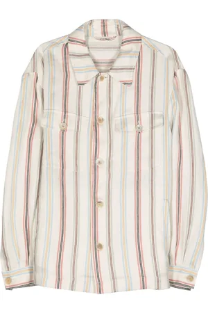 Etro Chemise rayée à motif de chevrons