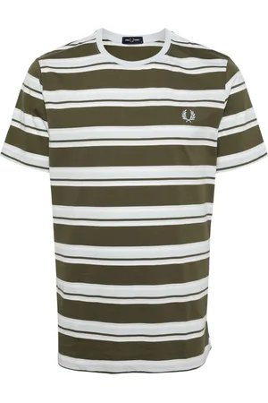 Fred Perry T-shirt en coton à logo brodé