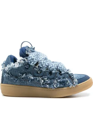Lanvin Baskets Curb en jean