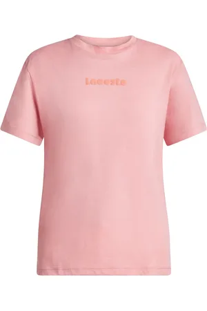 Lacoste T-shirt en coton à logo imprimé