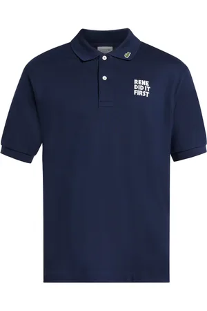Lacoste Polo à slogan brodé