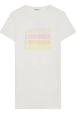 Lacoste Robe à logo imprimé