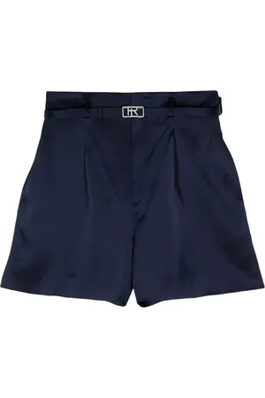 Ralph Lauren Short ceinturé en satin