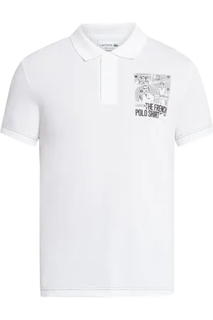 Lacoste Polo Movement à imprimé graphique