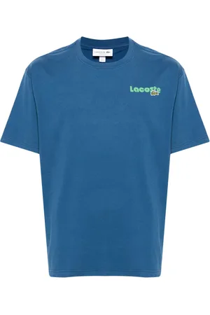 Lacoste T-shirt en coton à logo imprimé