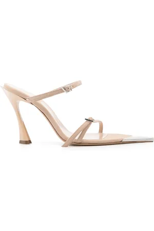 MUGLER Sandales 95 mm en daim