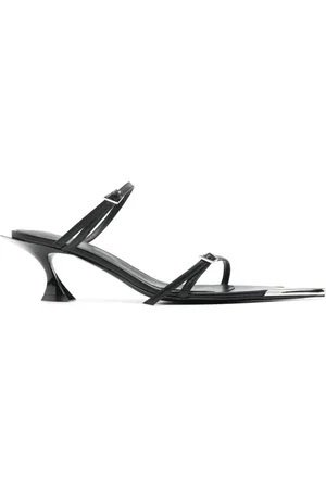 MUGLER Sandales en cuir 55 mm