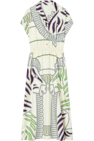 Tory Burch Robe-chemise imprimée