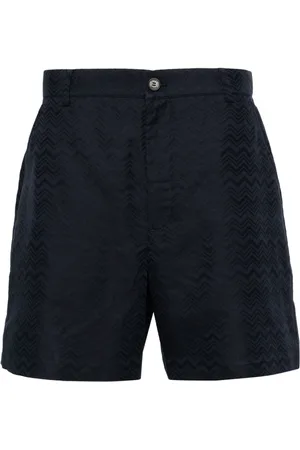 Missoni Short chino à motif chevrons en jacquard