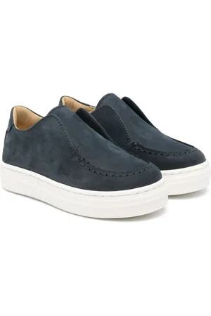 ANDREA MONTELPARE Mocassins en daim