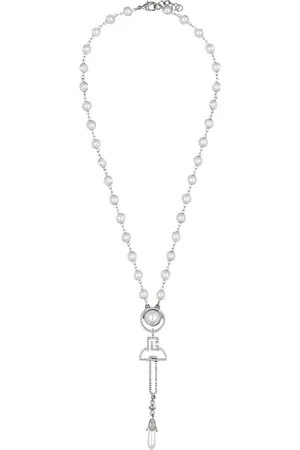 Balmain Collier Art Deco à perles
