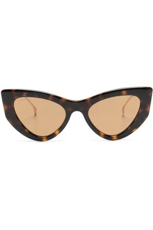 Gucci Lunettes de soleil à monture papillon