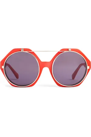 Mini Rodini Lunettes de soleil à monture géométrique