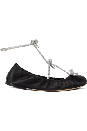 RENE CAOVILLA Ballerines Caterina en cuir
