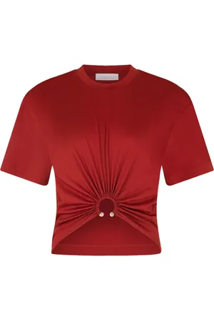 Paco rabanne T-shirt à appliqué piercing