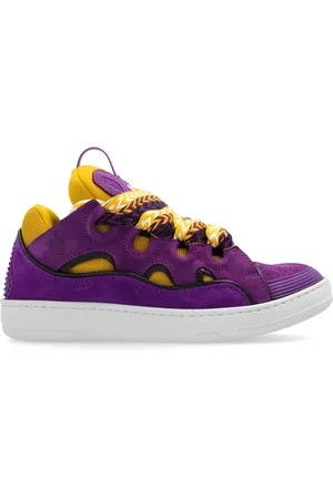 Lanvin Baskets Curb à empiècements