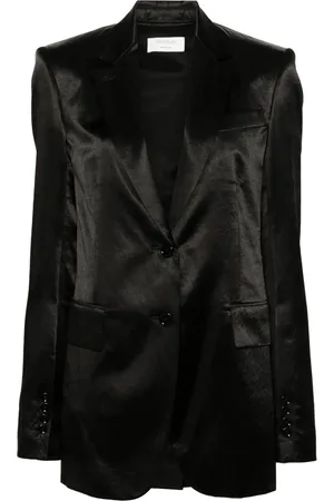 Sportmax Blazer Volante à simple boutonnage