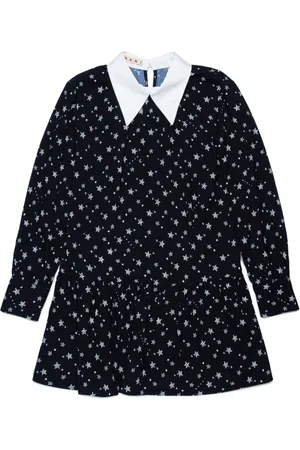 Marni Robe imprimée à col pointu