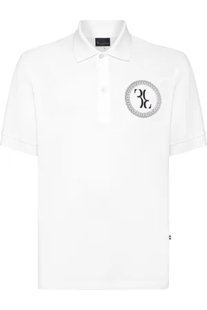 BILLIONAIRE Polo en coton à logo brodé
