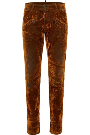 Dsquared2 Pantalon en velours à coupe skinny