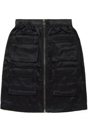 Diesel Minijupe en satin à poches cargo