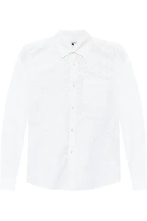 Eytys Chemise en coton Otis à design perforé
