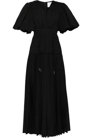 Acler Robe en coton à coupe longue