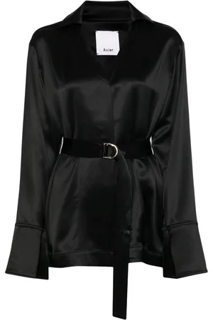 Acler Chemise satiné à col v