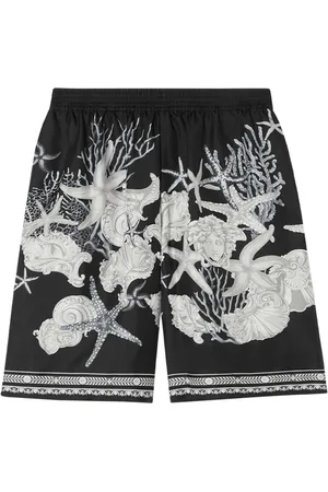 VERSACE Short Barocco Sea en soie
