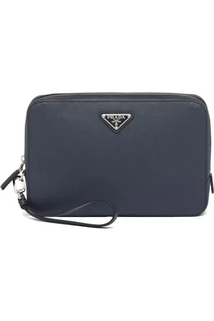 Prada Pochette en cuir Saffiano