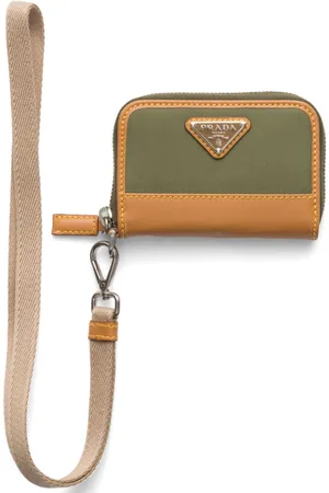 Prada Portefeuille à plaque logo