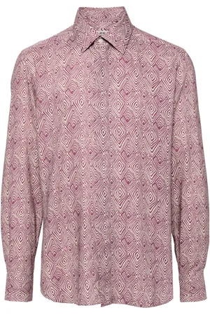corneliani Chemise à imprimé géométrique