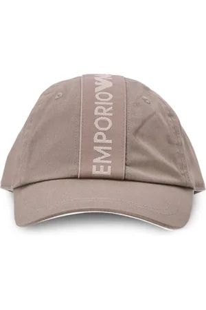 Emporio Armani Casquette en coton à logo imprimé