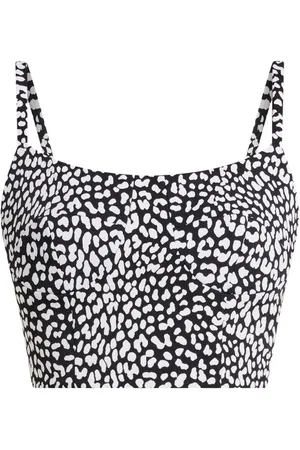 Michael Kors Débardeur crop à imprimé guépard