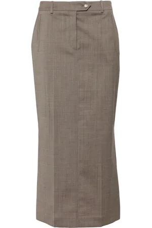 HUGO BOSS Jupe crayon en laine vierge
