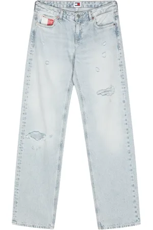 Tommy Hilfiger Jean droit à taille mi-haute