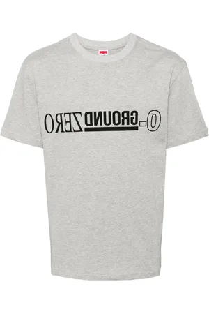 Ground Zero T-shirt en coton à logo imprimé