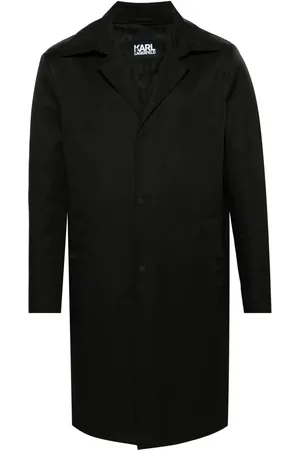 Karl Lagerfeld Manteau à bouton pression