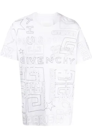Givenchy T-shirt en coton à broderies