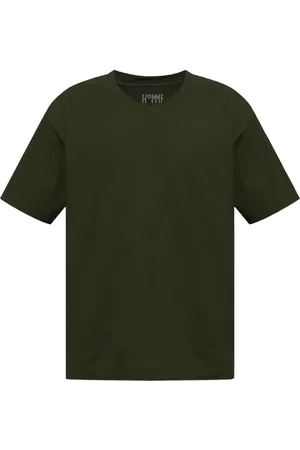 Issey Miyake T-shirt en coton à col rond