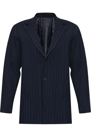 Issey Miyake Veste plissée à col v