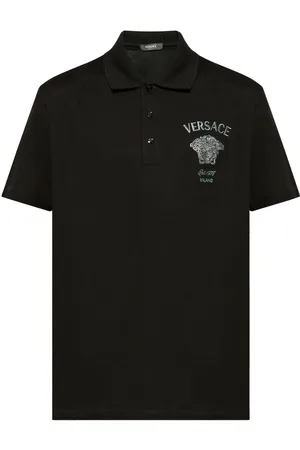 VERSACE Polo à motif Medusa Head brodé