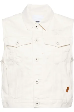 Chocoolate Débardeur en coton à logo appliqué