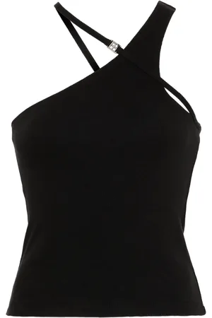 KSUBI Débardeur nervuré Score à design asymétrique