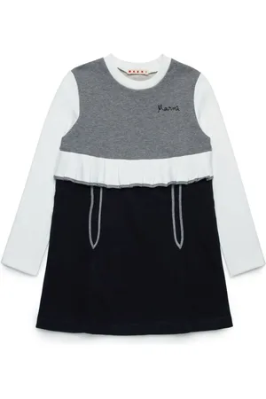 Marni Robe en coton à manches longues