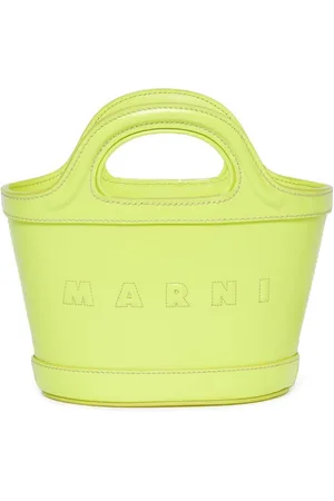 Marni Sac seau Tropicalia à logo brodé