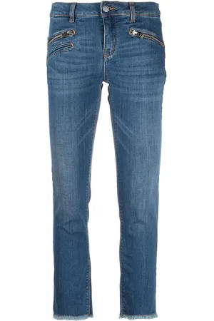 Zadig & Voltaire Jean droit à bords francs