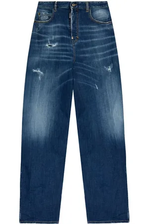 Dsquared2 Pantalon ample à taille haute