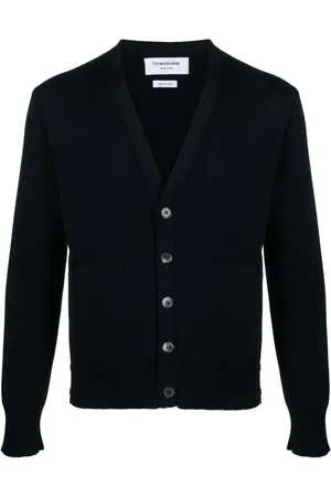 Thom Browne Cardigan à détails nervurés
