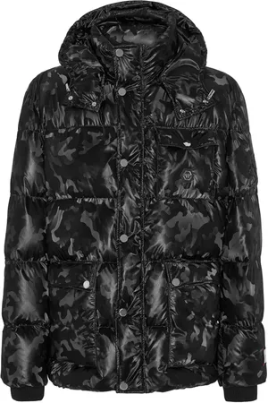 Philipp Plein Doudoune à imprimé camouflage